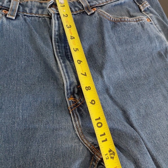 VINTAGE Levi's 512 Denim Jeans Size 14 USA Slim Fit Tapered Leg "R" Only Tag - Picture 9 of 13